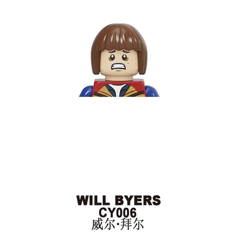 CY1001 Stranger Things Assembled Mini Figure Particle Building Block Toy Children Puzzle Toy Building Blocks Miniature Toy