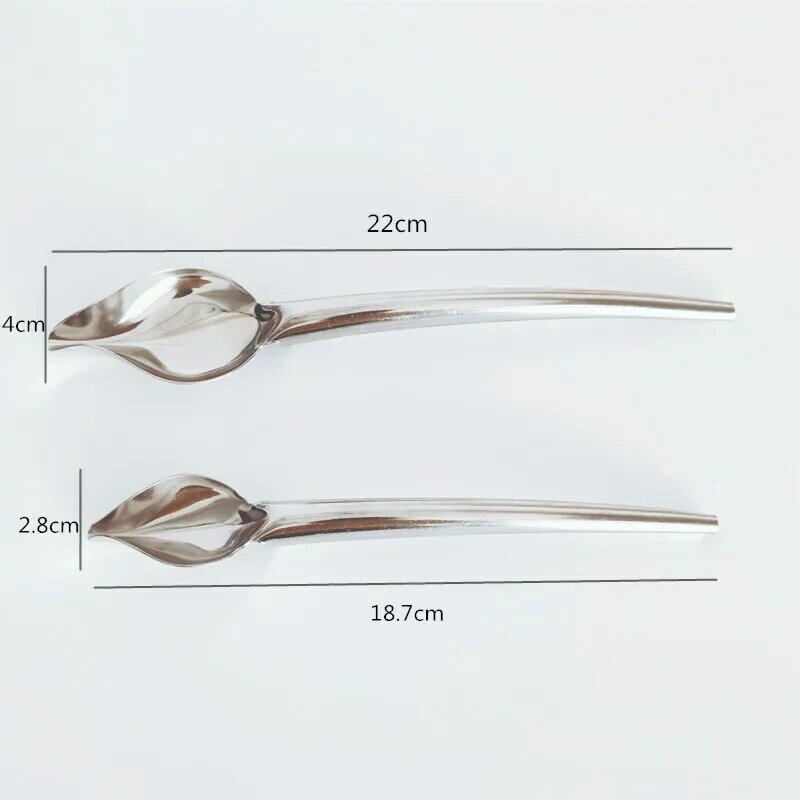 1PC Stainless Steel Chocolate Spoon Pencil Filter Spoons Cake Decoration Baking Pastry Tools Accessories Kitchen Gadget OK 1173