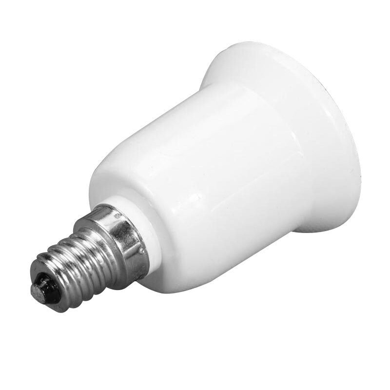Converter E14 to E27 Adapter Conversion Socket Fireproof Socket Lamp Holder High Quality Material Fireproof Socket Adapter