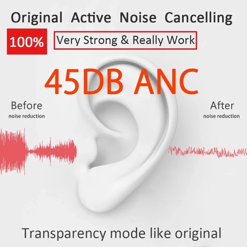 Supervainas Pro 7 TWS - écouteurs sans fil hybride CNA represión du bruit actif Super bajos 12D... oreillettes de Audio espacial p