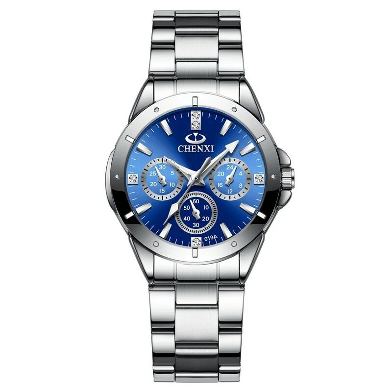Часы наручные женские кварцевые, роскошные модные деловые водонепроницаемые из нержавеющей стали, с браслетом, подарок