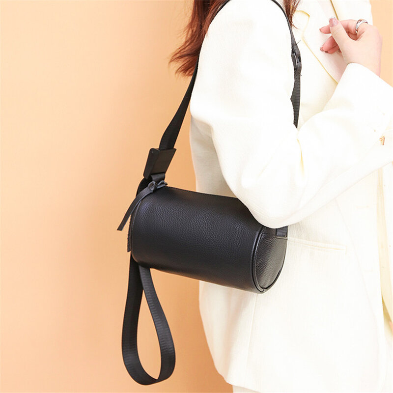 Bolsa de couro genuíno para mulher luxo designer ombro bolsas e bolsas femininas sac a principal femme bandouillere bolsa transversal
