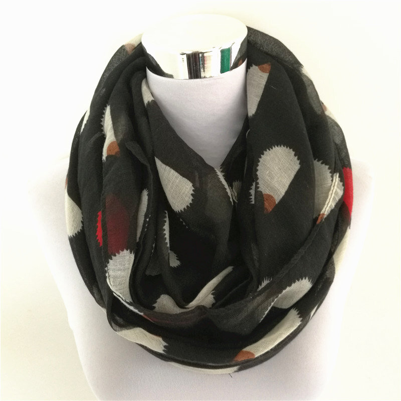 New fashion Women's ring scarf viscose Neck warmer hijab scarves circle Scarf for muslim women