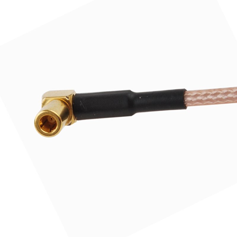 Superbat SMA Female to SSMB Male Right Angle Jumper Cable RG316 15cm Wireless Extension Cord