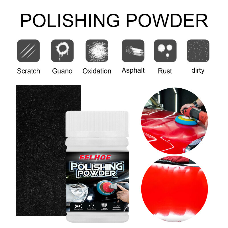 Car Polish Oxide Powder Auto Car Scratch Remover Repair Auto Care Car polishing powder