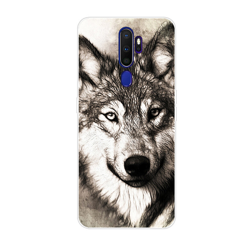 Populaire Case Voor Oppo A9 A5 2020 Case Soft TPU Cool Telefoon Gevallen Voor Oppo A5 A9 2020 A11x Terug cover Case Silicone Coque Funda