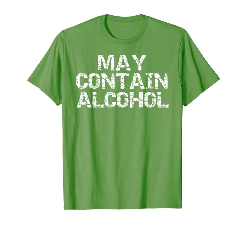 Забавная Мужская рубашка с содержанием алкоголя