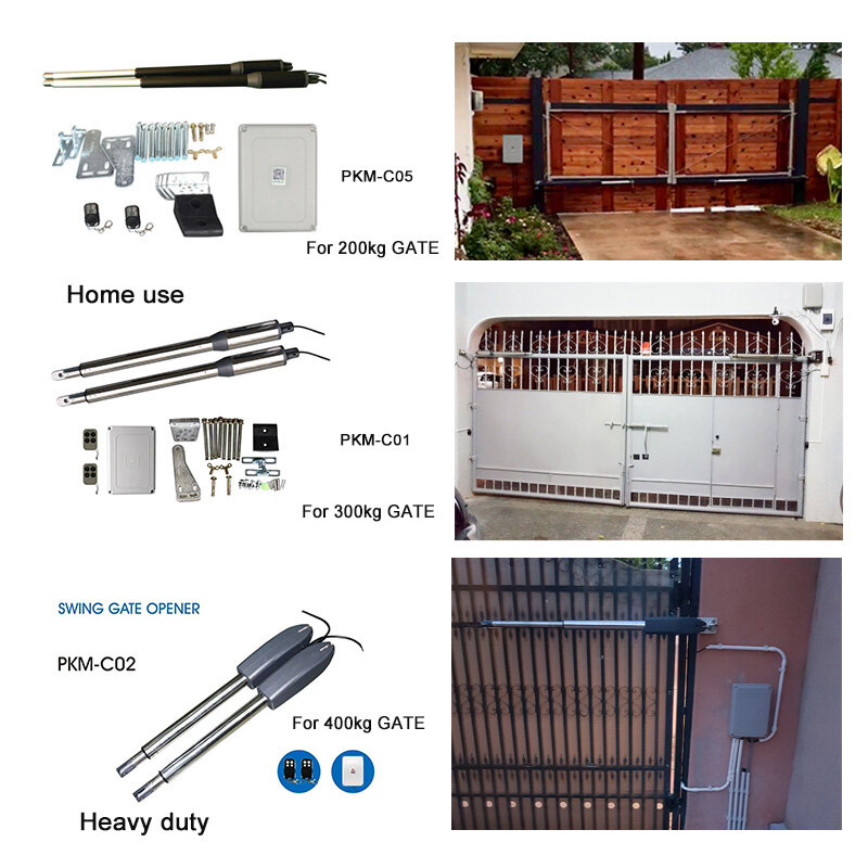 Swing Gate Motor Kit Separated On Both Sides Home Farm Gates Use Actuator Automation Swing Gate Opener GALO Giant