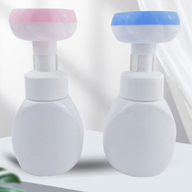 New Soap Bottle Foam Lotion Can Be Rebottled Flower Pump Head Soap Shampoo Cosmetic Empty Bottle 250ml