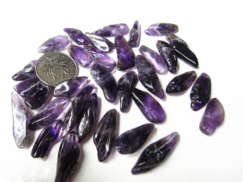 2020 New Arrived Natural Purple Crystal  Pendant Diy Accessories Gifts