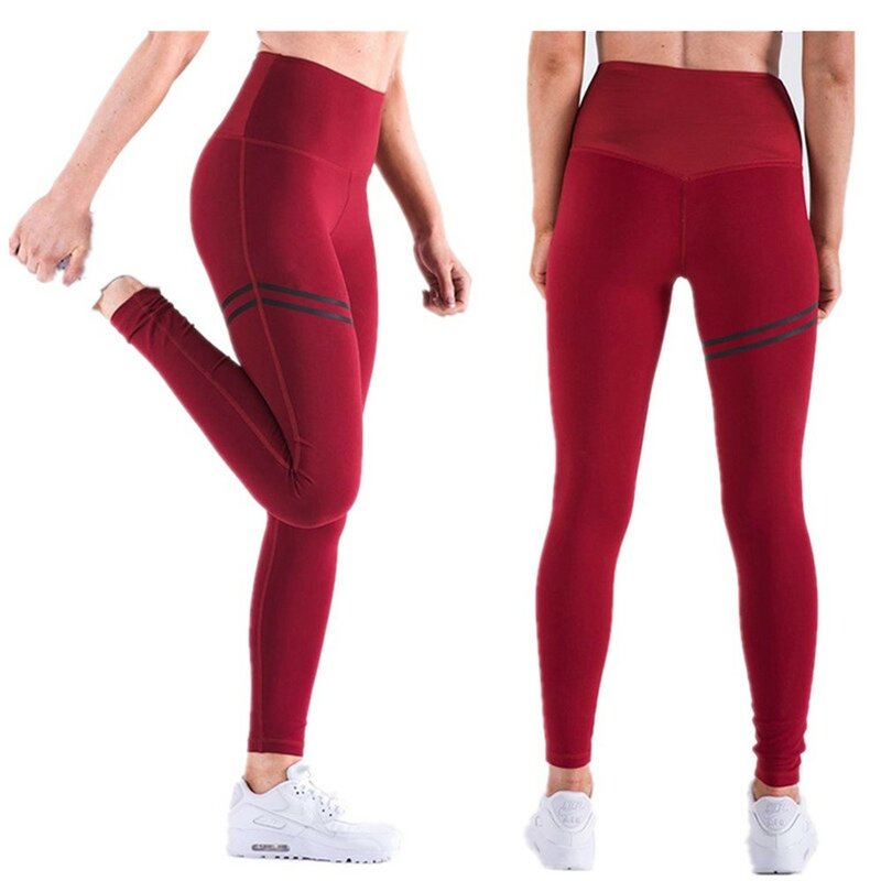BEFORW Women High Push Up Leggings Hollow Fitness Leggins Workout Legging For Women Casual Breathable Patchwork Sportswear