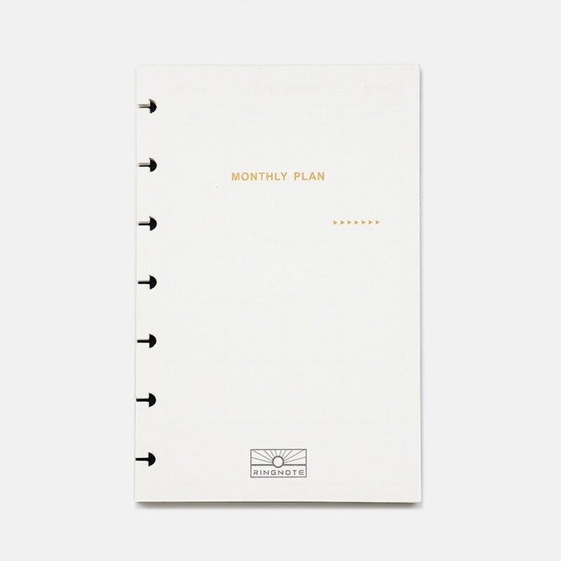 Bloc-notes avec trou en forme de champignon, recharge de Page intérieure, carnet de notes, papier d'écriture, dentelle, reliure, bricolage, B6