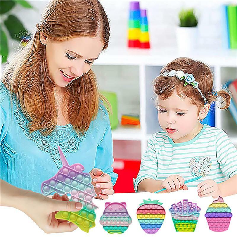 Brinquedo de erguer o estresse para crianças, brinquedo sensorial para alívio do autismo