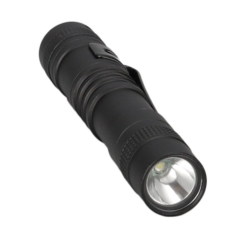 LED Flashlight Torch Portable Mini Pocket Penlight Waterproof Q5 2000LM Aluminum Alloy 1 Switch Mode Light for Hunting Camping