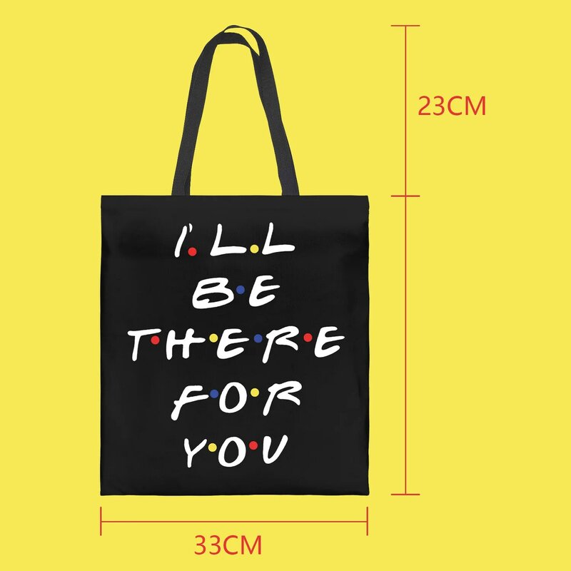 Белая черная сумка-тоут через плечо для женщин 2021 индивидуальный слоган для друзей унисекс большая пляжная летняя дизайнерская сумка-шоппе...