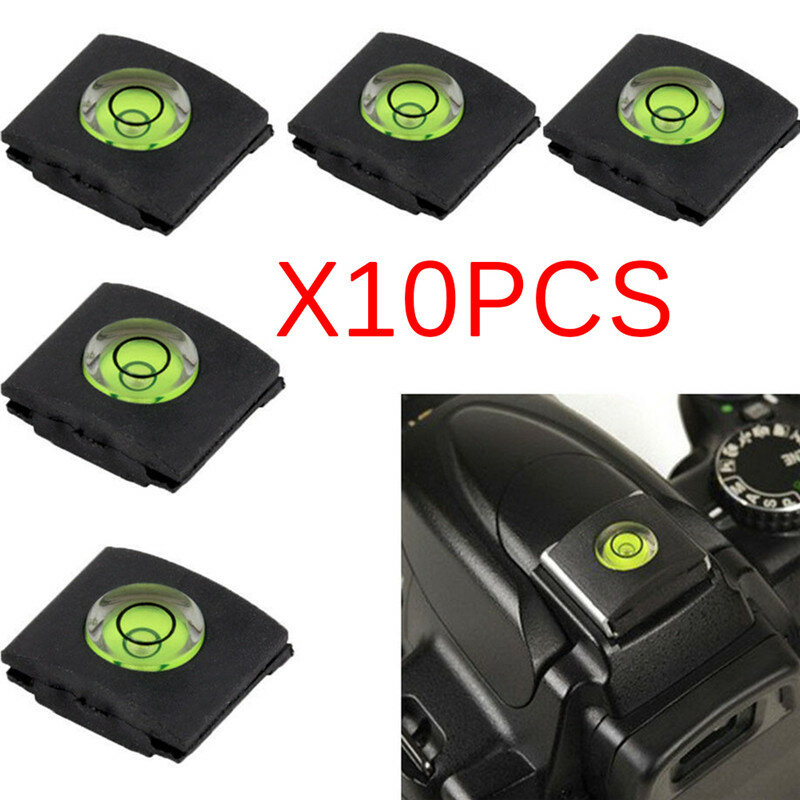 10pcs Camera Bubble Spirit Level Hot Shoe Protector Cover DR Cameras Accessories For Sony A6000 For Canon For Nikon