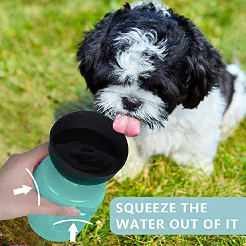 Botella de agua portátil para perros, alimentador plegable para mascotas, cuenco de viaje al aire libre, cuencos para beber, cuenco para perros, novedad