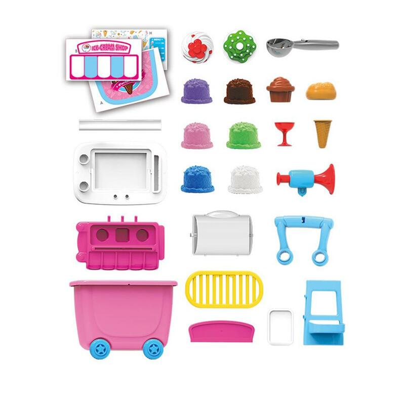 Set di giocattoli per Trolley di simulazione fai finta di giocare strumenti di assemblaggio come regali di natale per bambini