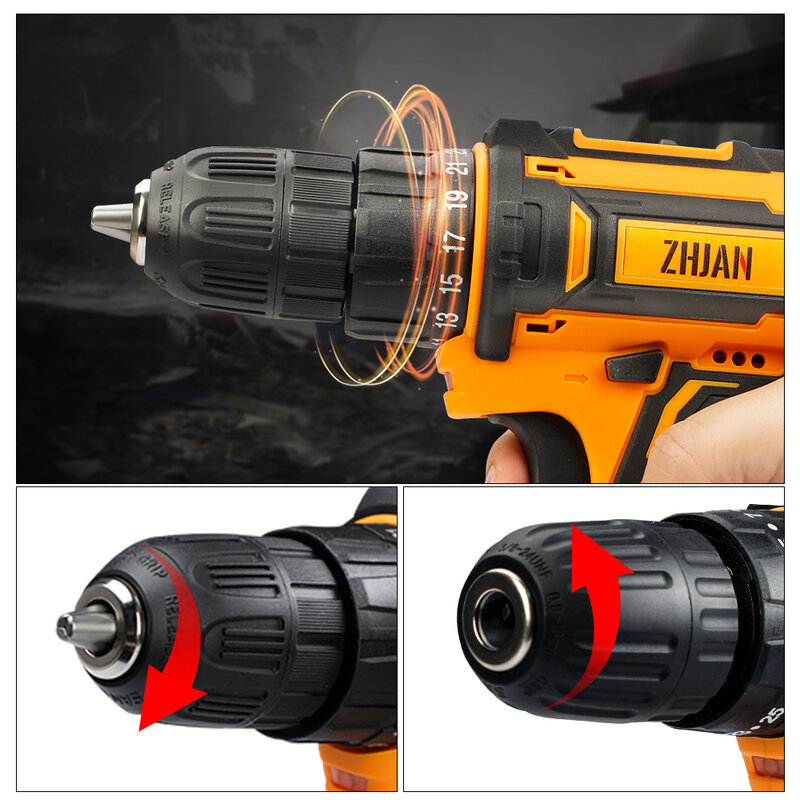 Cost-effective Impact Drill Portable economical Electric Screwdriver Battery Cordless Accessories Impact Rechargeable Driver