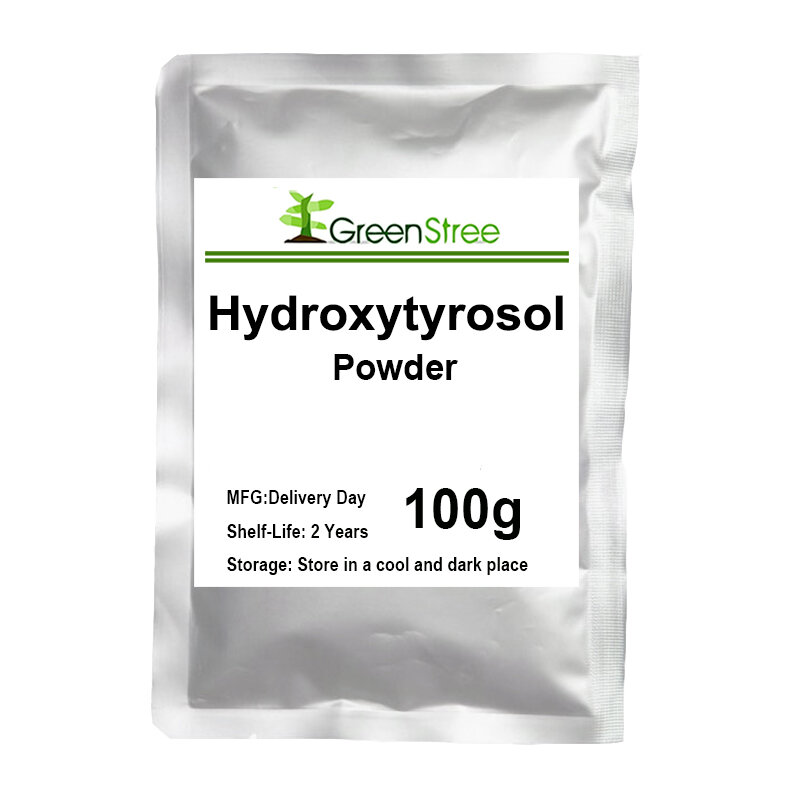 High Grade Hydroxytyrosol Powder,Delay Aging,Reduce Wrinkles,Cosmetic Raw,Moisturizing，Skin Whitening and Smooth,Remove Spot