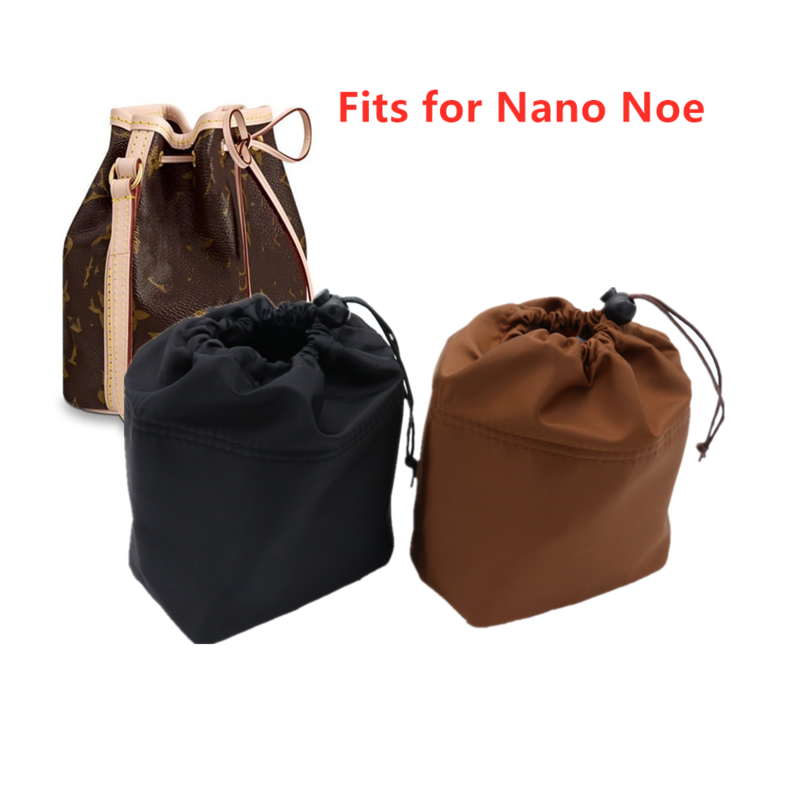 Cocok untuk Nano Noe Pochette Insert Organizer Tahan Air Nilon Tas Bucket Dompet Dalam Tas Desainer Tas Kosmetik Dalam Organizer