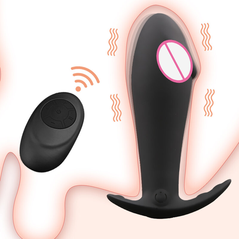 Vibratore donne Plug anale giocattoli del sesso per adulti Dildo vibratore telecomando Butt Plug giocattoli del sesso per coppie ano massaggiatore della prostata