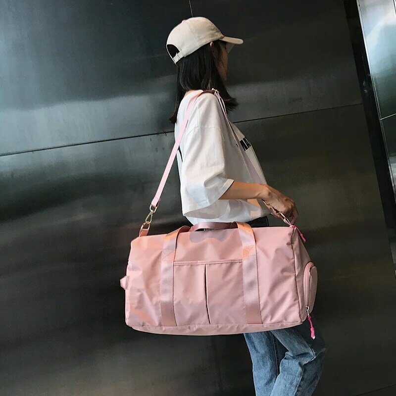 防水ナイロン製トラベルハンドバッグ,女性用収納バッグ,斜めの靴収納バッグ,新しいコレクション2021