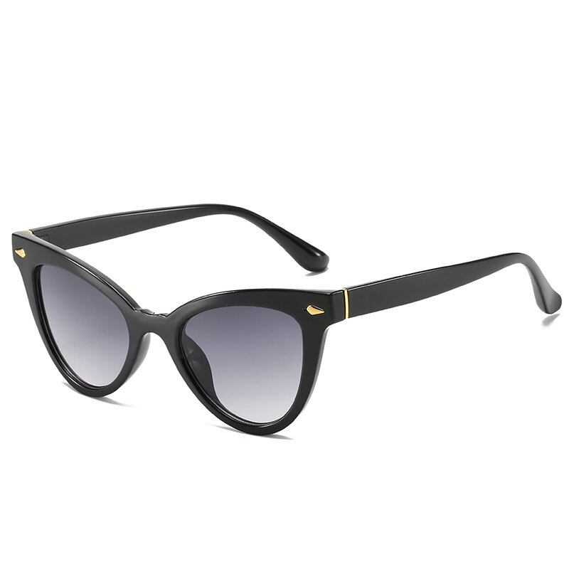 2021 Mi nail Sunglasses Cat Eye Women Men Sun Glasses Eyewear Eyeglasses Gradient Lens UV400 Shade Fashion Driving New