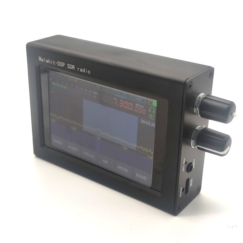 Receptor de malaquita con pantalla táctil IPS de 200 pulgadas, reducción de ruido DSP con SDR receptor de Radio, 50K ~ 400 MHz, 3,5 ~ 2GHz, nuevo