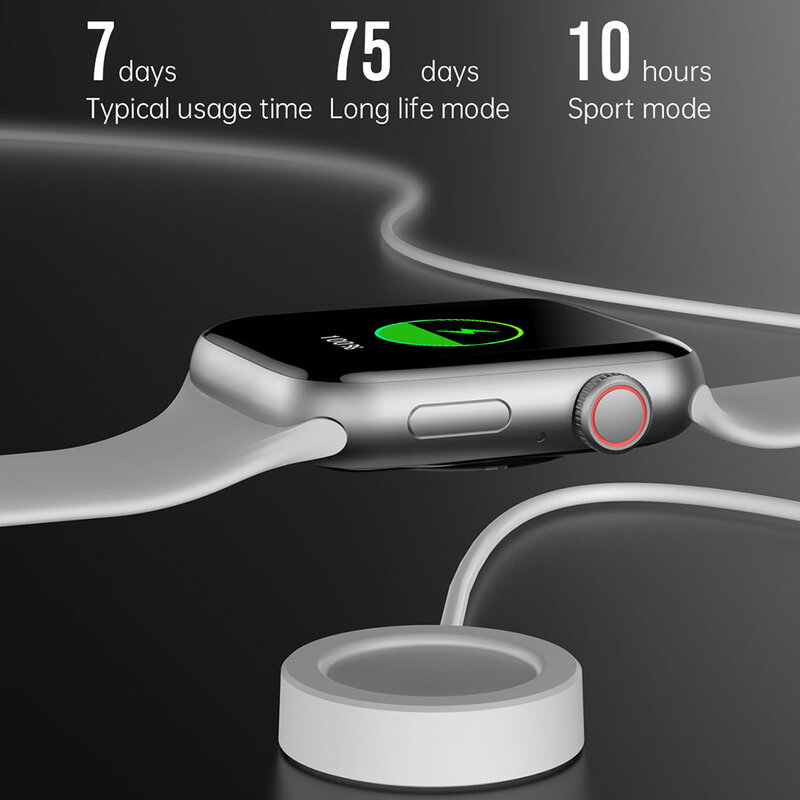 Nb plus relogio relógio inteligente 7 chamada bluetooth 3d dial dinâmico iwo w37 pro smartwatch para android ios rastreador de fitness pulseira