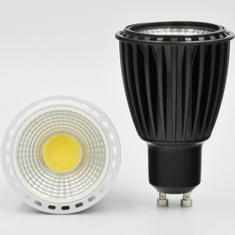 Bombilla LED de ahorro de energía para iluminación interior y comercial, foco Reflector de lente Led GU10/MR16/E27/GU5.3, AC220V, 3W/5W/7W