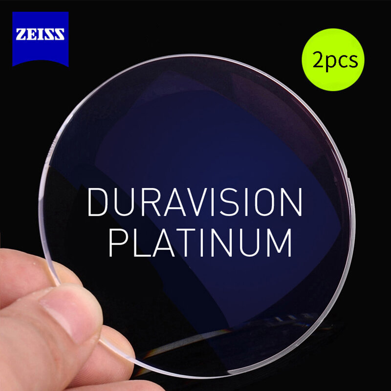 ZEISS Dura Vision Platinum Clearเลนส์ 1.56 1.61 1.67 1.74 โปร่งใสPhotochromicแว่นตาเลนส์ 1 คู่