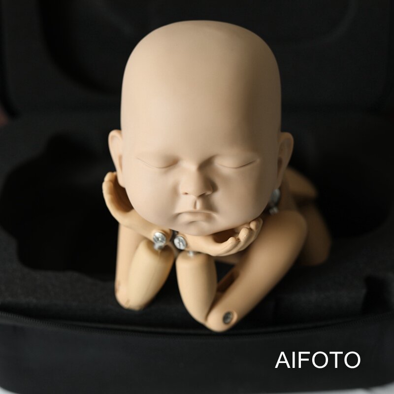 Newborn Posing Doll Joint Model Fotografia, Roupa Baby Photography Props Accessories Photo Shooting Studio Simulation Training
