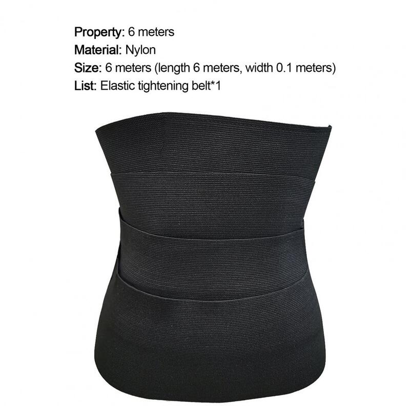 Nylon Abdomen Wraps Elastic Adjustable Protect Spine Women Wrapped Lumbar Support Belt for Sporting Nylon Abdomen Wraps