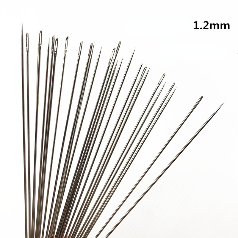 5 agulhas longas dos pces/15/18cm agulha grande do olho para costurar agulhas estofando de confecção de malhas