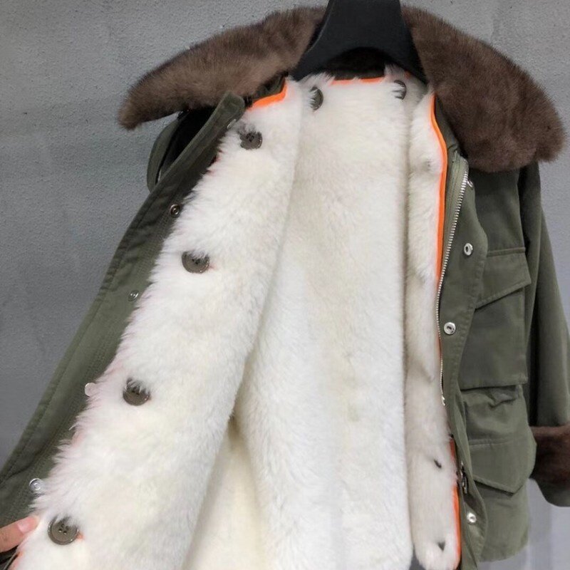 موجزة الكورية نمط معطف طوق رفض ، سستة عادية أنيقة الإناث مكتب الشتاء 2022 جديد