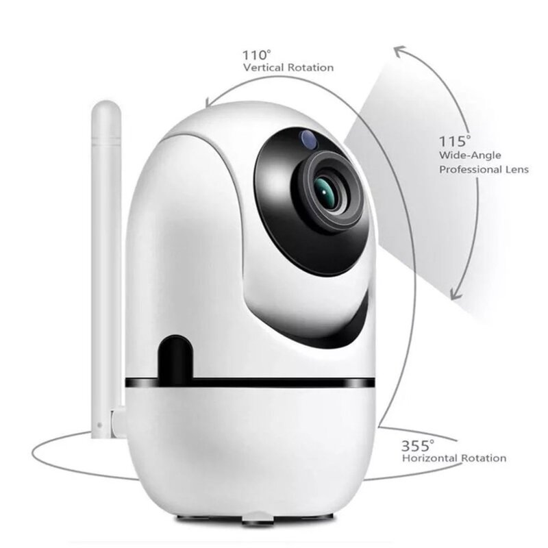 Câmera ip original 1080p nuvem hd wifi câmera de rastreamento automático monitor do bebê visão noturna segurança vigilância em casa câmera wi-fi