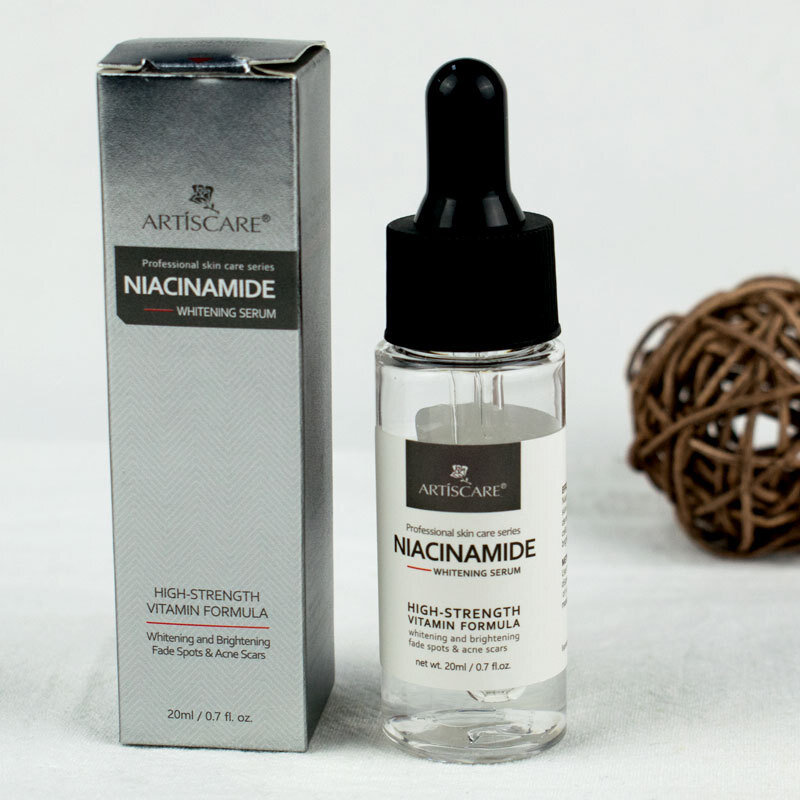 Artiscare nicotinamide + プラチナ + 24 18kゴールド6ペプチドエッセンス3ピース/ロット抗シワ · 美白血清顔ケアクリーム