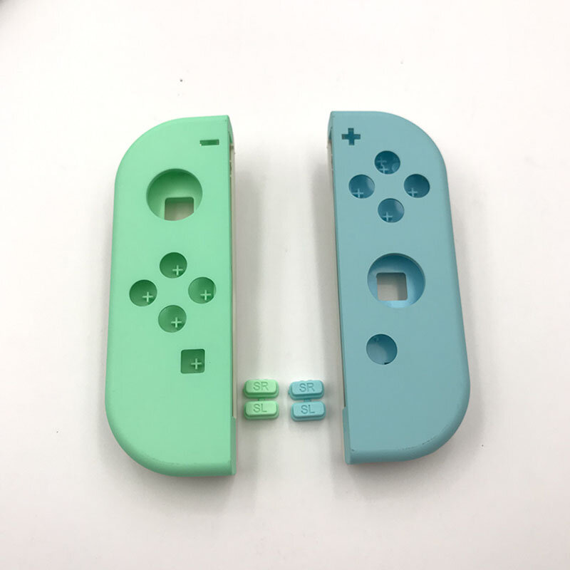 Carcasa de repuesto para Nintendo Switch Limited, carcasa de Animal Crossing, Joy-con, base de carga, base de TV