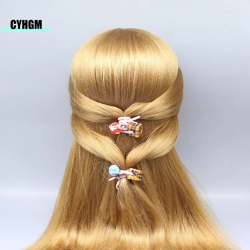Fasce per capelli elastici coreani di nuova moda accessori per corda per capelli ambra per donne designer cravatte per capelli ragazze fascia per capelli A05-6