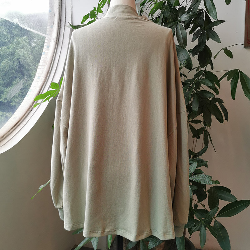 女性のためのシックな長袖フード付きスウェットシャツ,ゆったりとしたセーター,韓国の和風セーター,パッチワーク,2021コレクション