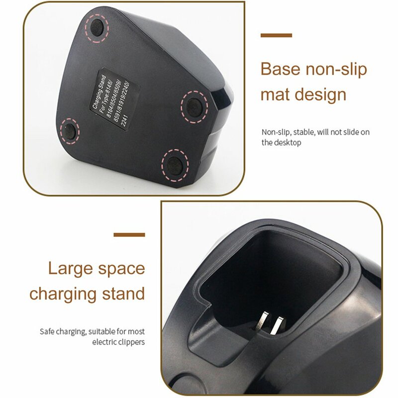 Electric Hair Clipper Charging Stand Practical Hair Clipper Universal Charger Portable Hair Clipper Fast Charging Stand