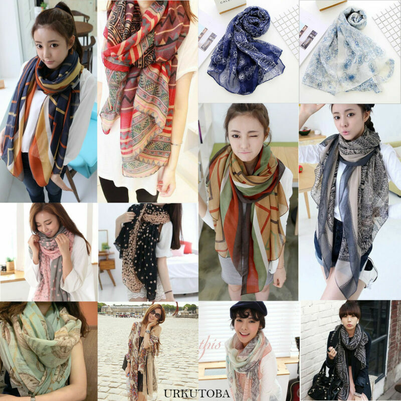 Womens Beautiful Headband Soft Fashion Design Scarf//shawls//wrap Scarves Stoles