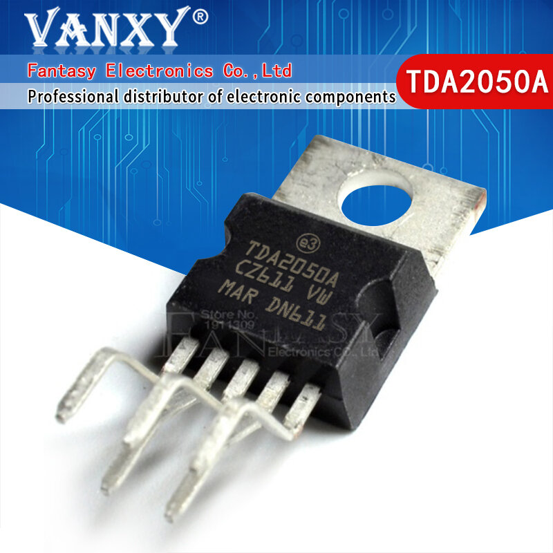 Circuit intégré original et neuf, 10 pièces, TDA2050A TO220-5 TDA2050 TO220 TO-220
