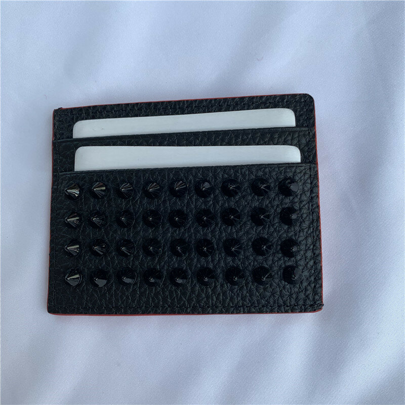 Wysokiej jakości portfel skórzany posiadacz karty Liu nail męski portfel wielofunkcyjny portfel