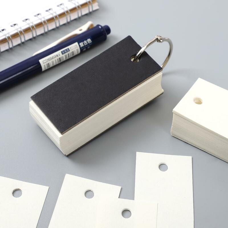 SaYing 1 Pcs Creative simplicity Metal Ring Memo Pad kawaii Mini  Journal Material Decoration Material Paper School Stationery