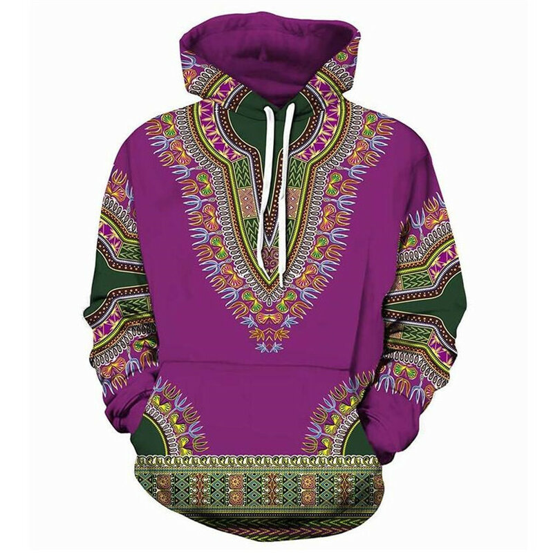 Mannen Vrouwen Hoodie Sweatshirt Afrikaanse Folk 3D Gedrukt Hoodie Mannen Hip Hop Street Style Hoodie Sportkleding Mannen 'S
