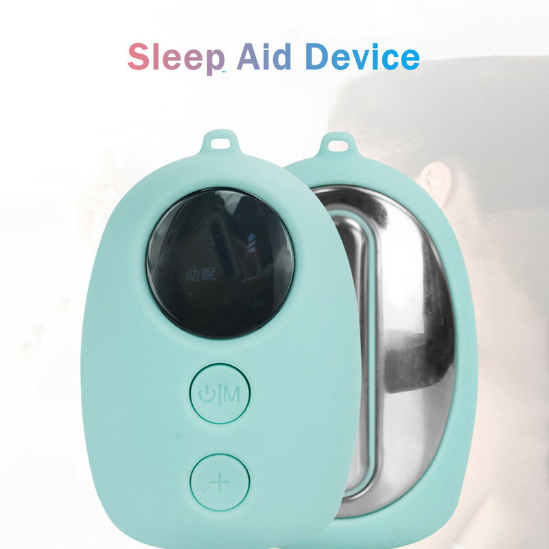 Вспомогательный Инструмент для сна, USB-зарядка, интеллектуальный микротоковый удерживающий Массажер для сна, релаксация высокого давления,...