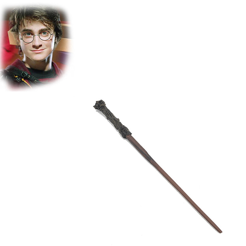 Potter bacchetta magica Hermione Colsplay magico nucleo di ferro in metallo regali silente regali magici giocattoli per bambini adulti