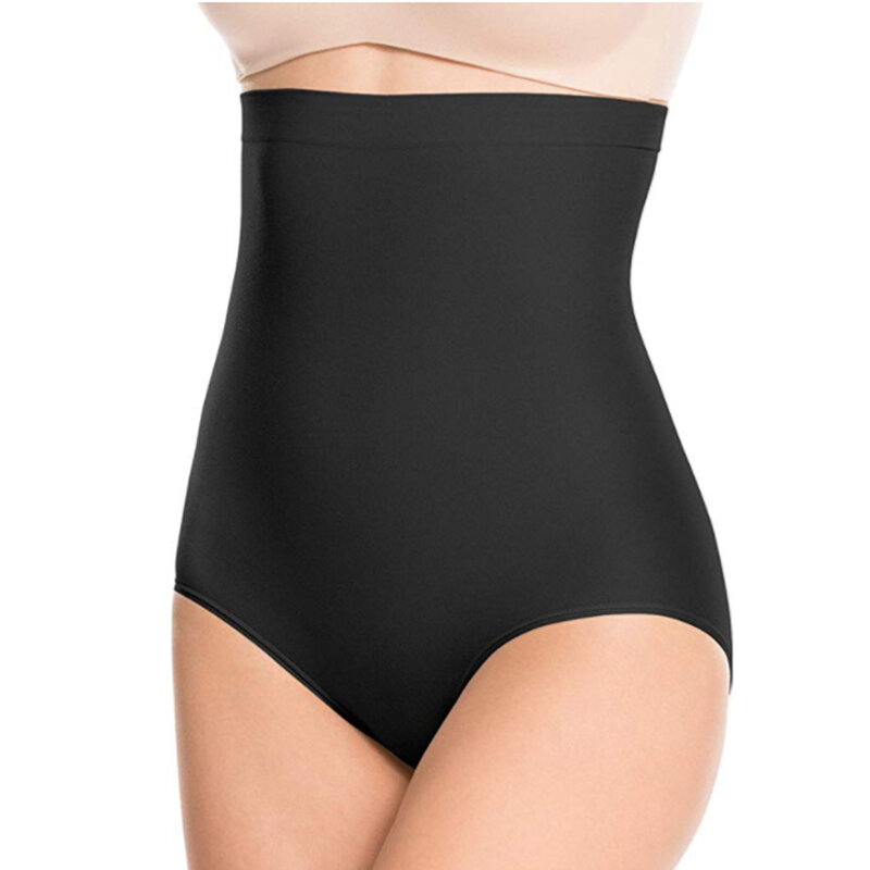 High Rise ควบคุมกางเกงผู้หญิงเซ็กซี่ Body Shapewear เอวกระชับสัดส่วนลดพุงหน้าท้องแบน Thongs ชุดชั้นใน Shaper 4XL